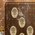 HS655-2.jpg Rose Cookie Cutter, Biscuit Cutter