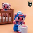 toddler.jpg KIT FLEXI TWIN PIGS
