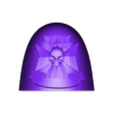 Shields_and_PadsCube_251.stl Templar Shoulder Armour PT2- the Sequel