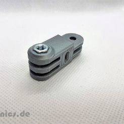 20190530_212309 - Kopie.jpg Free STL file Modular Mounting System - Arm Straight 30・3D print model to download