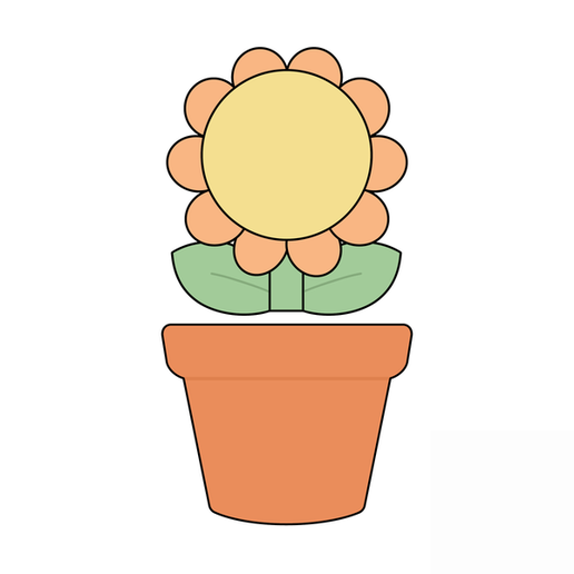 Cute Flower Cookie Cutter STL – Simple Blossom 3D Print File