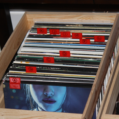 Capture d’écran 2017-09-06 à 11.16.45.png STL-Datei Vinyl Record Tabs (alphabetical) kostenlos・3D-druckbares Objekt zum herunterladen