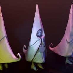 2.jpg STL-Datei Niedlicher gruseliger Kultist kostenlos・Objekt zum Herunterladen und Drucken in 3D