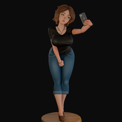 Aunt cass to big hero 6 - 3D model önizlemesi