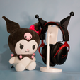 3.png Kuromi ears for Headset