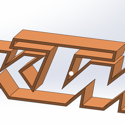 logo-ktm-emporte-piece.png Free STL file cookie cutter ktm/ emporte pièce ktm・Object to download and to 3D print