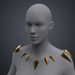 Shuri_Necklace_Wakanda_Forever-3Demon.jpg Archivo 3D Collar de Shuri - Wakanda Forever・Diseño para descargar y imprimir en 3D