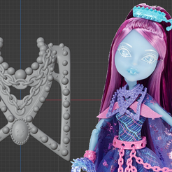 image-1.png STL file Kiyomi Haunterly Necklace replacement・3D print design to download