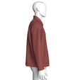 Men-Zip-Up-Collared-Jacket_7.png Men Zip-Up Collared Jacket | Marvelous / Clo3d / obj / fbx