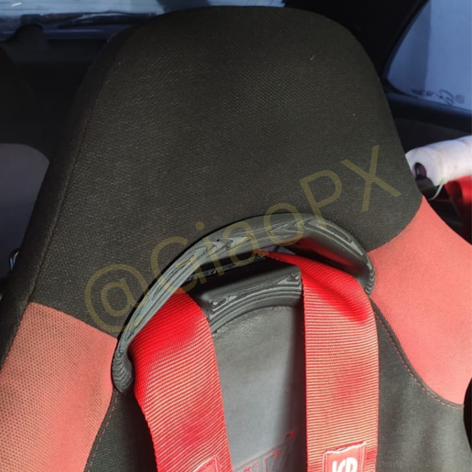 Subaru Impreza GC8 Seat Harness Seat - 3D model önizlemesi