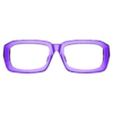 Adam's Glasses v36.obj Designers spec -eyewears-DESIGN 06 -DETACHABLE/EXCHANGE FRAME & WING -INTERCHANGEABLE - 3D PRINT
