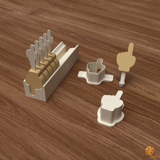 Pointing Finger Cake Pop Mold Set