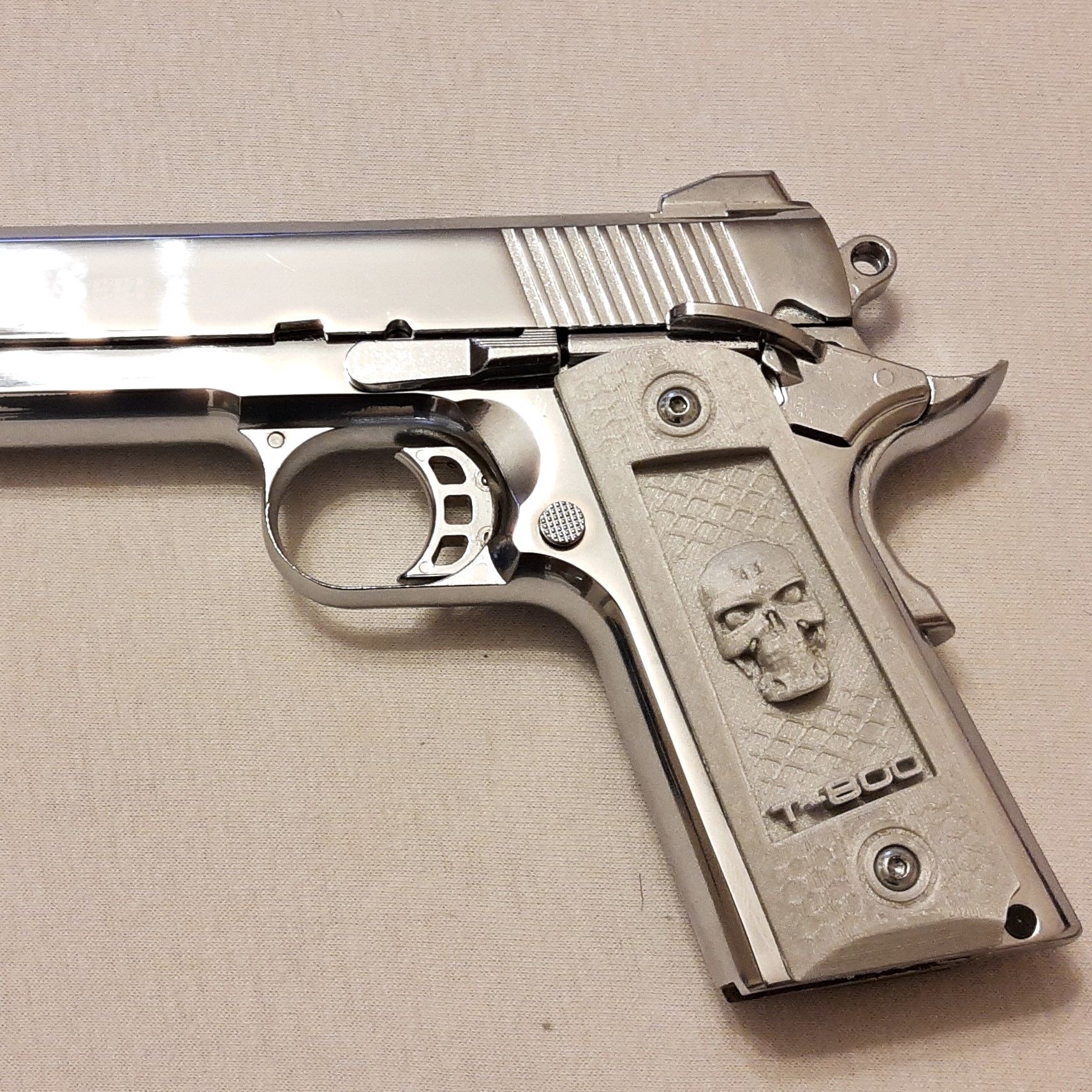 3d File Colt 1911 Grips Terminator Skellet T 800・design To Download And 3d Print・cults 8592