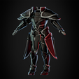 BlackKnightArmorFrontSideLeft.png Fire Emblem Black Knight Armor for Cosplay