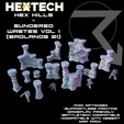 HEXTECH-Sundered-Wastes-Vol-1.png HEXTECH - Hex Hills - Desert Map Pack (Battletech Compatible)