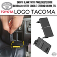 1_20240125_213034_0000.png TOYOTA TACOMA BLANK SWITCH PANEL DELETE COVER DASHBOARD, CENTER CONSOLE, STEERING COLUMN, ETC.