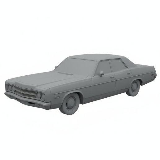 Dodge Monaco SUV, classic car, garage, car model, vintage car, automobile, car STL, race car, truck, vehicle, sports car, supercar, drift car, pickup, hypercar, muscle car, car 3D, diorama, JDM, car