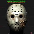 001.jpg Jason Voorhees Mask - Friday 13th Movie 1988 - Horror Halloween Mask