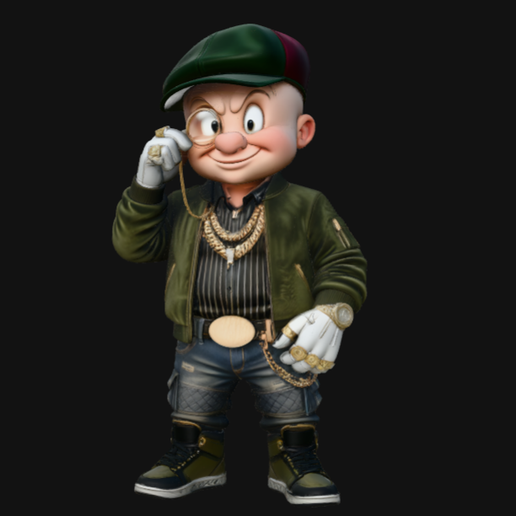 Elmer Fudd Street Gangster