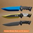 ValKnife_Cults5.jpg Valorant Tactical Knife 3D Model - Replica Prop for Cosplay - 3d Printable Valorant Knife