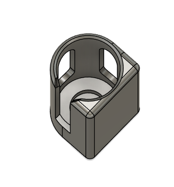 olight baton support de casque 3D model