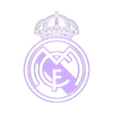 Blue.stl Logo Real Madrid