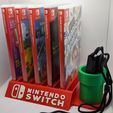 PXL_20210123_145121996.jpg Nintendo Switch - Case Holder and Warp Pipe Storage