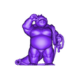 DragonNude.stl Dragon Furry