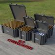 A_04_65creedmoor_01.jpg AMMO BOX 6.5 Creedmoor AMMUNITION STORAGE 6.5 CM CRATE ORGANIZER