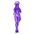 Sacred Witch Nude Version  10CM STL v2.stl Sacred Witch Nude Version 3D print model