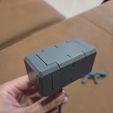 20250822_200629.jpg Gundam Gusion Weapon Martelo e espingarda à escala 1/100 IBO- Kit de resina imprimível em 3D