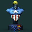 cgpyro-supersoldieram-amalgam-21.jpg Super Soldier Amalgam comics STL 3d printing by CG Pyro superman/captain america