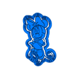 model.png Minnie Mouse (4   CUTTER AND STAMP, COOKIE CUTTER, FORM STAMP, COOKIE CUTTER, FORM