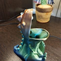 Chubby Dinosaur T-Rex Dino Pencil Holder
