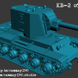 KV-2-pre-serial-front.png Protótipos pré-seriais KV-2 1:100
