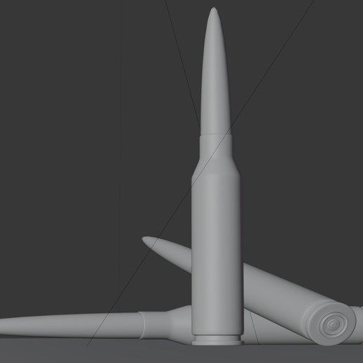 🔫 Bullet・ OBJ File for 3D printing・Cults