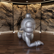 Renders0004.png Kaws Time OFF Companion Version Fan Art Toy