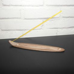 SAM_3408.JPG Free STL file Long incense holder・3D printer model to download