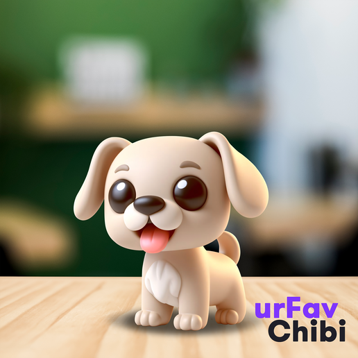 Cute Dog 3D model