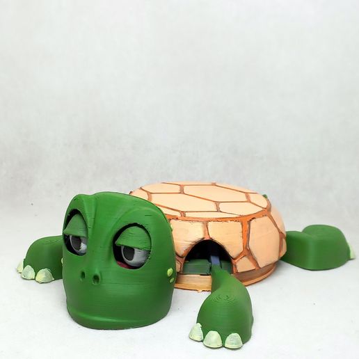007.jpg Turtle cup holder  (No Supports needed)