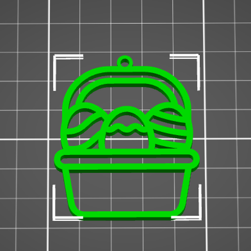 Easter decoration, Easter pendant, pendant for Easter branches, window decoration, home deco 3D model