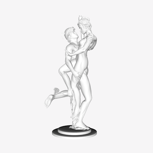 Capture d’écran 2018-09-21 à 15.55.40.png Download free STL file Mercury Abducting Psyche at The Louvre, Paris • 3D print template, Louvre