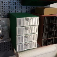 20181213_141557.jpg Fichier STL gratuit Tiroir pour chevillier, marque : Küpper (Hornbach)・Design à télécharger et à imprimer en 3D