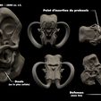 crane_mammouth.jpg "Mammoth Skull" : 3D file for sale