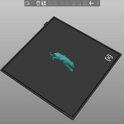 bed.jpg Archivo STL gratis Artillería Sidewinder X1 Modelo de cama de calor para cortadora de prusa・Plan de impresión en 3D para descargar
