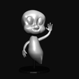 rendered.png Free STL file Casper the Friendly Ghost・3D printing idea to download