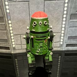 310689231_630312418632844_704036635349554923_n.jpg STL file STAR WARS VINTAGE R5-D4 FRANKENSTEIN COSTUME FR-NK HALLOWEEN SPECIAL, CUSTOM UNPRODUCED KENNER, HASBRO ACTION FIGURE, 3.75", 1/18, 5POA・3D printable model to download