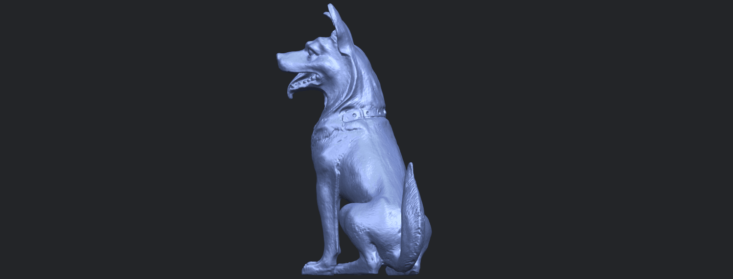 12_TDA0307_Dog_WolfhoundB03.png Descargar archivo gratis Perro - Wolfhound • Plan para la impresión en 3D, GeorgesNikkei