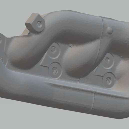 Volvo V40 S40  2.0T twin scroll exhaust manifold cast scan