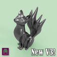 v32.png Kitsune - Easy Print, no supports required. New V3!!!